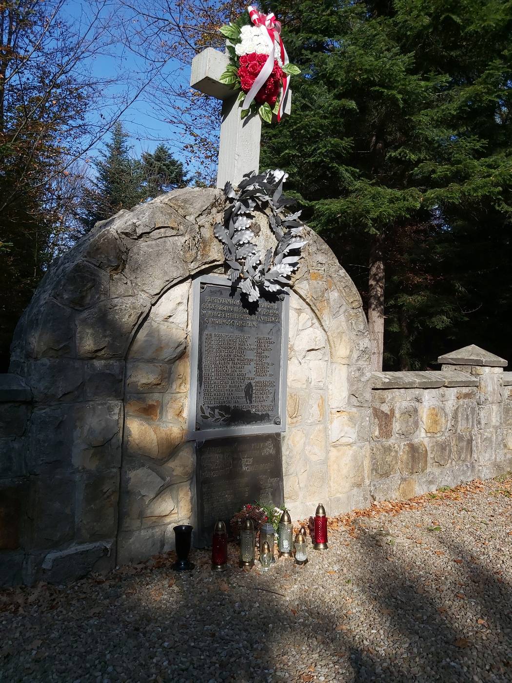 CMENTARZ WOJENNY ŻOŁNIERZY ARMII KRAJOWEJ Z 1944 R. W RZEPIENNIKU STRZYŻEWSKIM